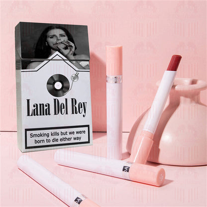 Lana Del Rey Lipstick Set, Personalized Christmas Gifts, Lana Del Rey Poster Cigarette Box