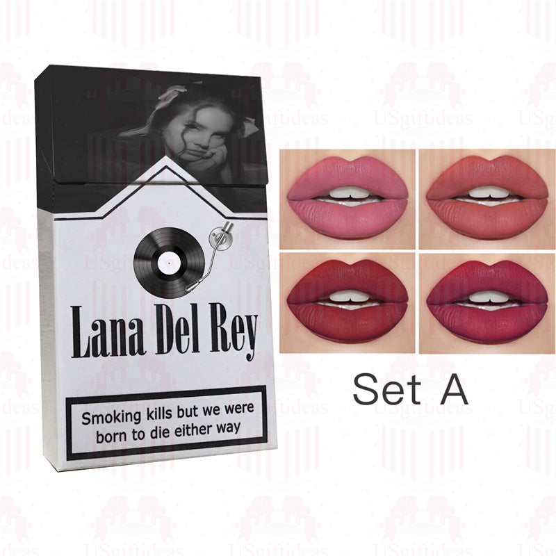 Lana Del Rey Lipsticks Set Lana Del Rey Poster Box