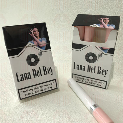 Lana Del Rey Lipstick Set, Personalized Christmas Gifts, Lana Del Rey Poster Cigarette Box