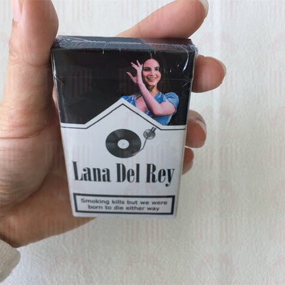 Lana Del Rey Lipstick Set, Personalized Christmas Gifts, Lana Del Rey Poster Cigarette Box