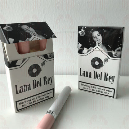 Lana Del Rey Lipstick Set, Personalized Christmas Gifts, Lana Del Rey Poster Cigarette Box