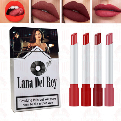 Lana Del Rey Lipstick Set, Personalized Christmas Gifts, Lana Del Rey Poster Cigarette Box