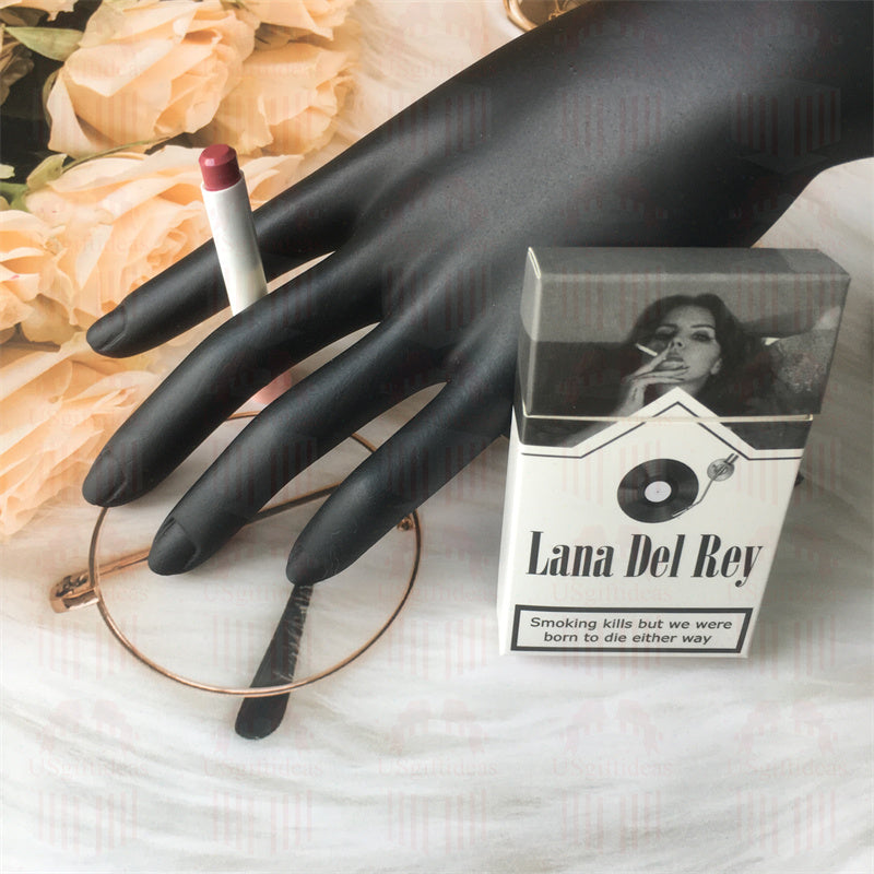 Lana Del Rey Lipstick Set, Personalized Christmas Gifts, Lana Del Rey Poster Cigarette Box