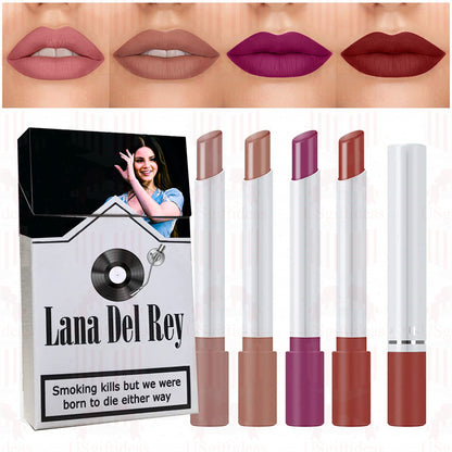 Lana Del Rey Lipstick Set, Personalized Christmas Gifts, Lana Del Rey Poster Cigarette Box