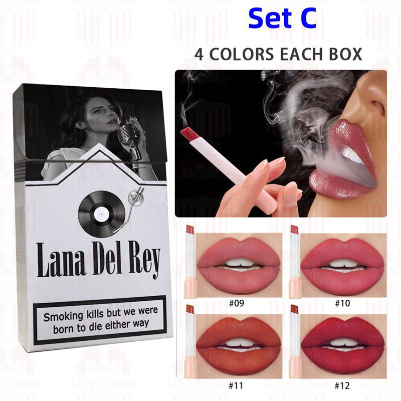 Lana Del Rey Lipstick Set Lana Del Rey Merch For Christmas Gifts