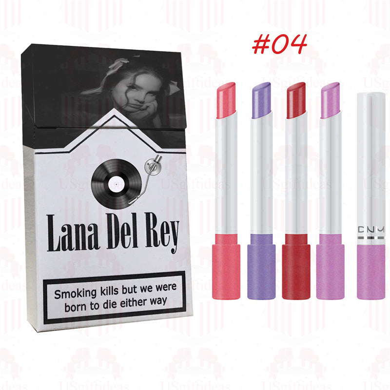 Lana Del Rey Lipsticks Set Lana Del Rey Poster Box