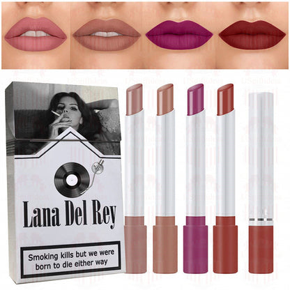 Lana Del Rey Lipstick Set, Personalized Christmas Gifts, Lana Del Rey Poster Cigarette Box