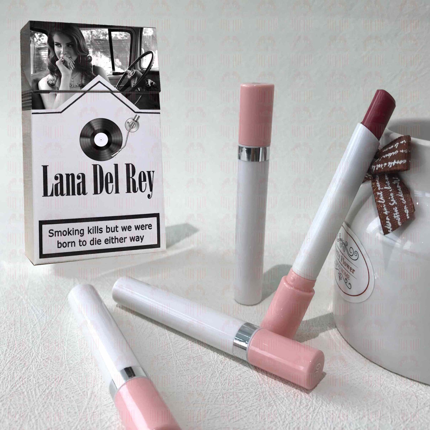 Lana Del Rey Lipstick Matte Glossy Tube Lipstick 24 Hour Lasting Lip Tint