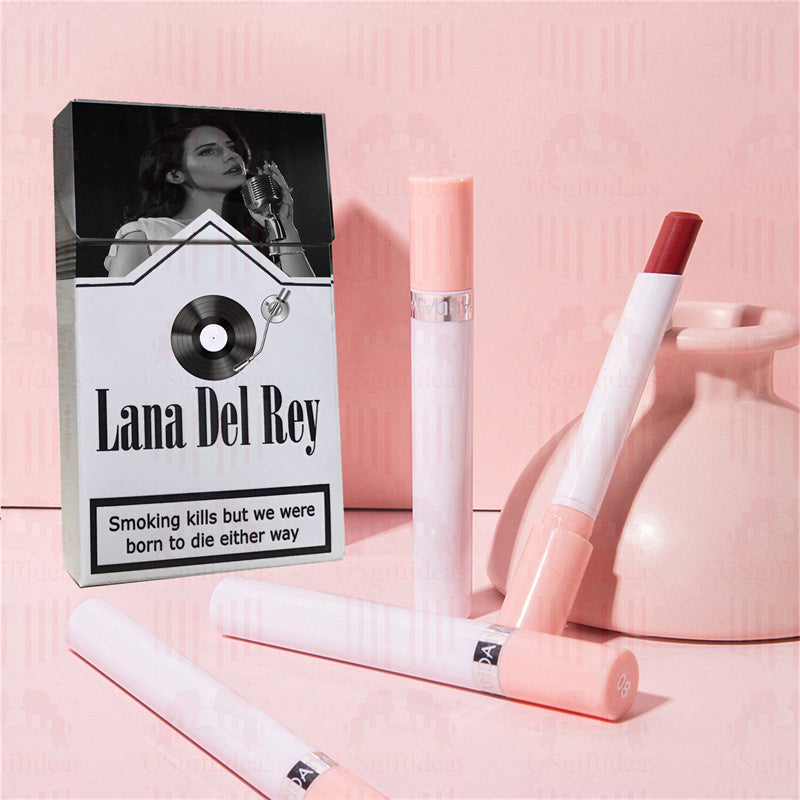 Lana Del Rey Lipstick Set Lana Del Rey Merch For Christmas Gifts