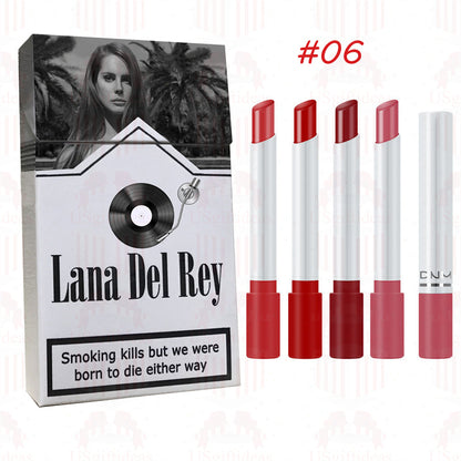 Lana Del Rey Lipstick Set, Personalized Christmas Gifts, Lana Del Rey Poster Cigarette Box