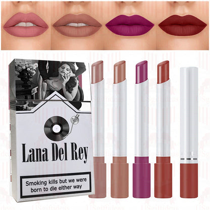 Lana Del Rey Lipstick Set, Personalized Christmas Gifts, Lana Del Rey Poster Cigarette Box