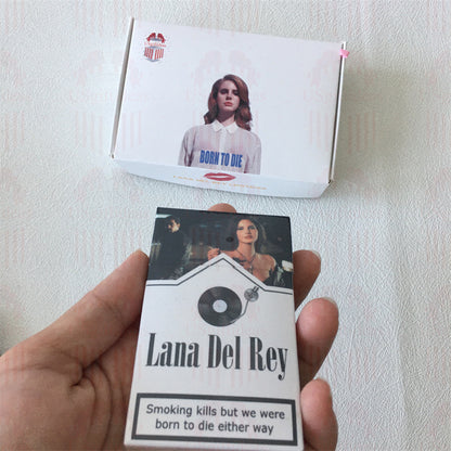 Lana Del Rey Lipstick Set, Personalized Christmas Gifts, Lana Del Rey Poster Cigarette Box