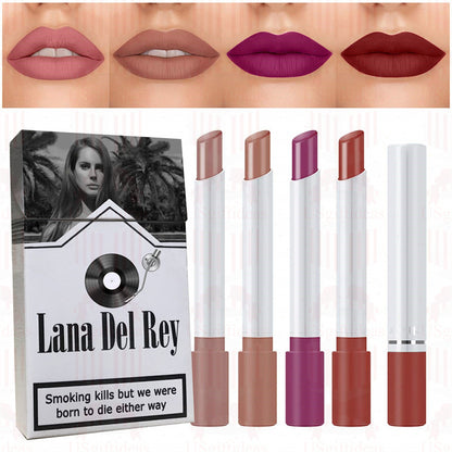 Lana Del Rey Lipstick Set, Personalized Christmas Gifts, Lana Del Rey Poster Cigarette Box