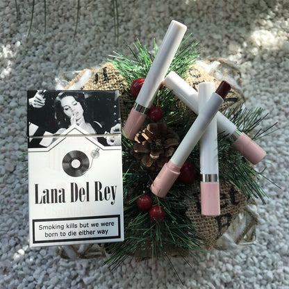 Lana Del Rey Lipstick Set, Personalized Christmas Gifts, Lana Del Rey Poster Cigarette Box