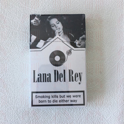 Lana Del Rey Lipstick Set, Personalized Christmas Gifts, Lana Del Rey Poster Cigarette Box