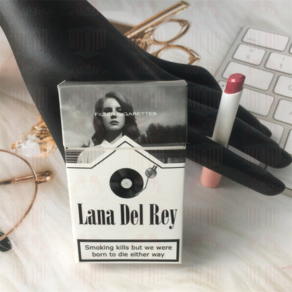 Lana Del Rey Lipstick Set, Personalized Christmas Gifts, Lana Del Rey Poster Cigarette Box