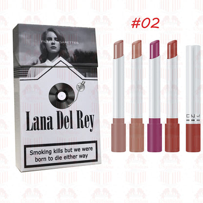 Lana Del Rey Lipstick Set, Personalized Christmas Gifts, Lana Del Rey Poster Cigarette Box