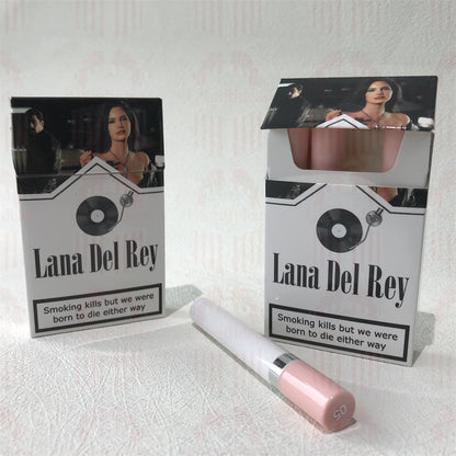 Lana Del Rey Lipstick Set, Personalized Christmas Gifts, Lana Del Rey Poster Cigarette Box