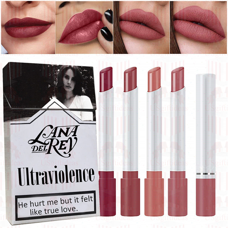 Lana Del Rey Lipstick Matte Glossy Tube Lipstick 24 Hour Lasting Lip Tint