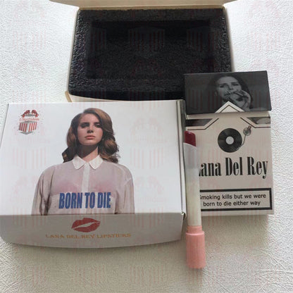 Lana Del Rey Lipstick Set, Personalized Christmas Gifts, Lana Del Rey Poster Cigarette Box