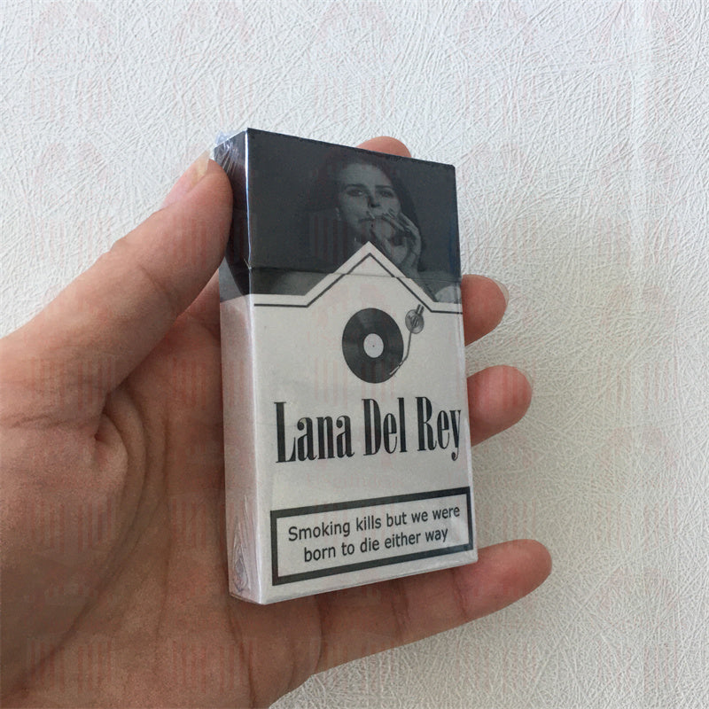 Lana Del Rey Lipstick Set, Personalized Christmas Gifts, Lana Del Rey Poster Cigarette Box