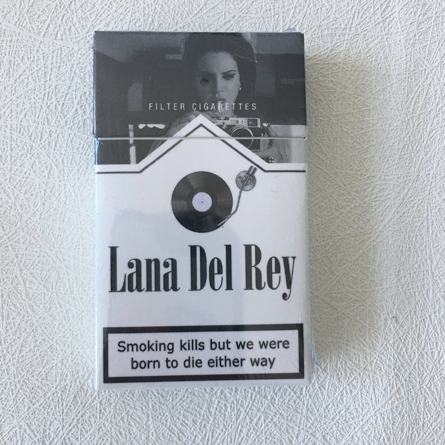 Lana Del Rey Lipstick Set With Lana Del Rey Poster Cigarette Box Personalized Christmas Gifts,