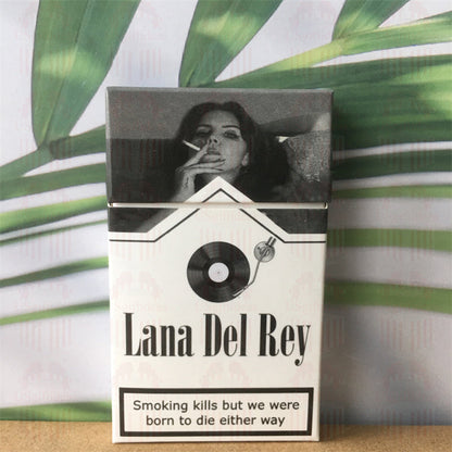 Lana Del Rey Lipstick Set, Personalized Christmas Gifts, Lana Del Rey Poster Cigarette Box