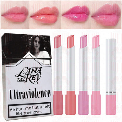 Lana Del Rey Lipstick Matte Glossy Tube Lipstick 24 Hour Lasting Lip Tint