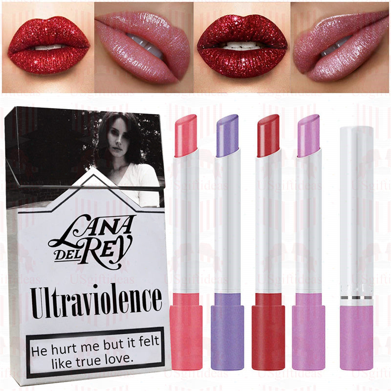 Lana Del Rey Lipstick Matte Glossy Tube Lipstick 24 Hour Lasting Lip Tint