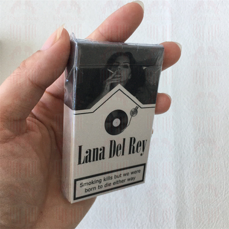 Lana Del Rey Lipstick Set, Personalized Christmas Gifts, Lana Del Rey Poster Cigarette Box