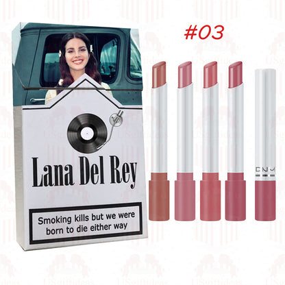 Lana Del Rey Lipstick Set, Personalized Christmas Gifts, Lana Del Rey Poster Cigarette Box