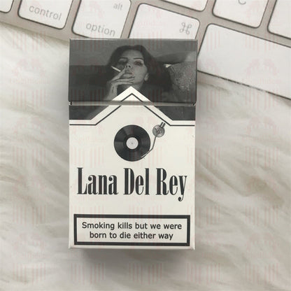 Lana Del Rey Lipstick Set, Personalized Christmas Gifts, Lana Del Rey Poster Cigarette Box