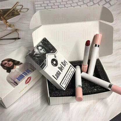 Lana Del Rey Lipstick Set, Personalized Christmas Gifts, Lana Del Rey Poster Cigarette Box