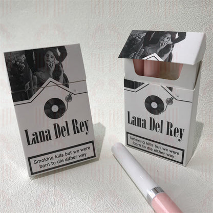 Lana Del Rey Lipstick Set, Personalized Christmas Gifts, Lana Del Rey Poster Cigarette Box