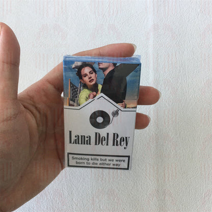 Lana Del Rey Lipstick Set, Personalized Christmas Gifts, Lana Del Rey Poster Cigarette Box