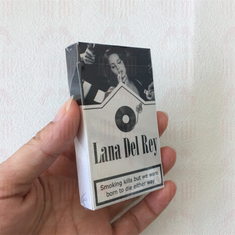 Lana Del Rey Lipstick Set, Personalized Christmas Gifts, Lana Del Rey Poster Cigarette Box