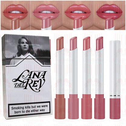 Lana Del Rey Lipstick Matte Glossy Tube Lipstick 24 Hour Lasting Lip Tint