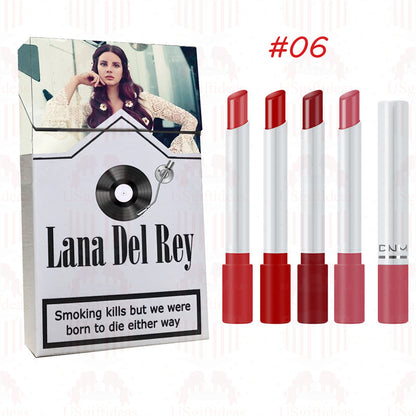 Lana Del Rey Lipstick Set, Personalized Christmas Gifts, Lana Del Rey Poster Cigarette Box