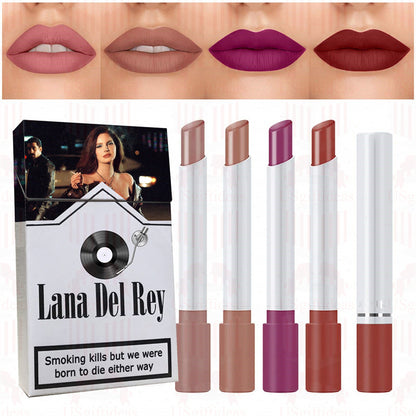 Lana Del Rey Lipstick Set, Personalized Christmas Gifts, Lana Del Rey Poster Cigarette Box