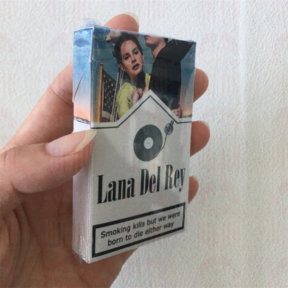 Lana Del Rey Lipstick Set, Personalized Christmas Gifts, Lana Del Rey Poster Cigarette Box