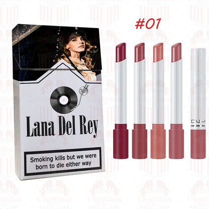 Lana Del Rey Lipstick Set, Personalized Christmas Gifts, Lana Del Rey Poster Cigarette Box