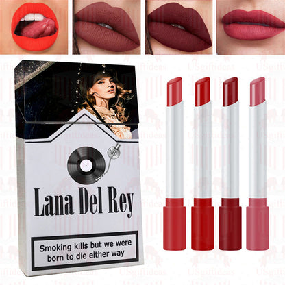 Lana Del Rey Lipstick Set, Personalized Christmas Gifts, Lana Del Rey Poster Cigarette Box