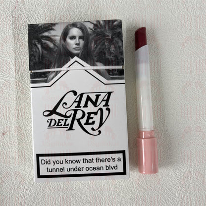 Lana Del Rey Lipstick Matte Glossy Tube Lipstick 24 Hour Lasting Lip Tint