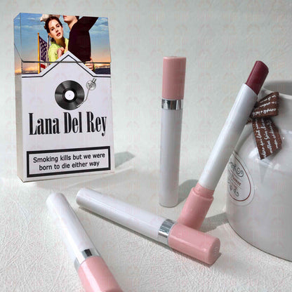 Lana Del Rey Lipstick Set, Personalized Christmas Gifts, Lana Del Rey Poster Cigarette Box