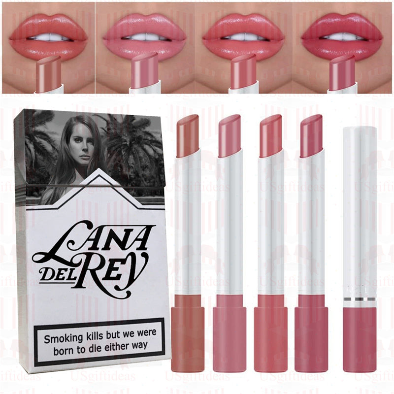 Lana Del Rey Lipstick Matte Glossy Tube Lipstick 24 Hour Lasting Lip Tint