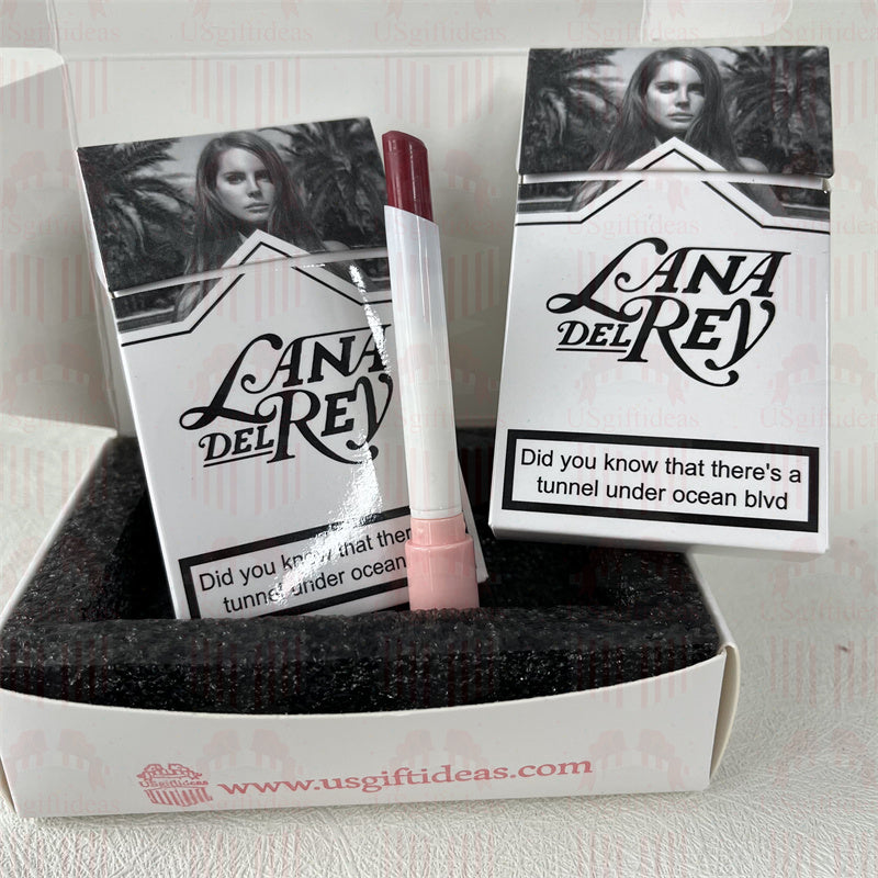 Lana Del Rey Lipstick Matte Glossy Tube Lipstick 24 Hour Lasting Lip Tint