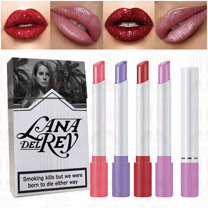 Lana Del Rey Lipstick Matte Glossy Tube Lipstick 24 Hour Lasting Lip Tint