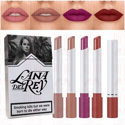 Lana Del Rey Lipstick Matte Glossy Tube Lipstick 24 Hour Lasting Lip Tint